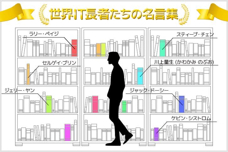 世界IT長者たちの名言集～Google,Yahoo!,YouTube,ニコニコ動画,Twitter,Instagram～