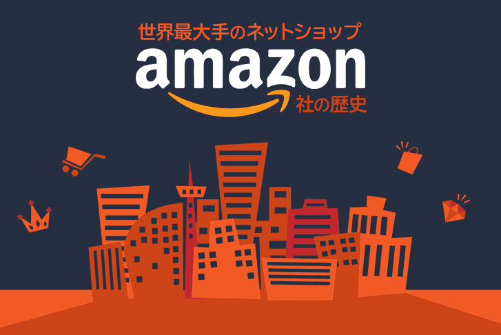 世界最大手のネットショップAmazon社の歴史